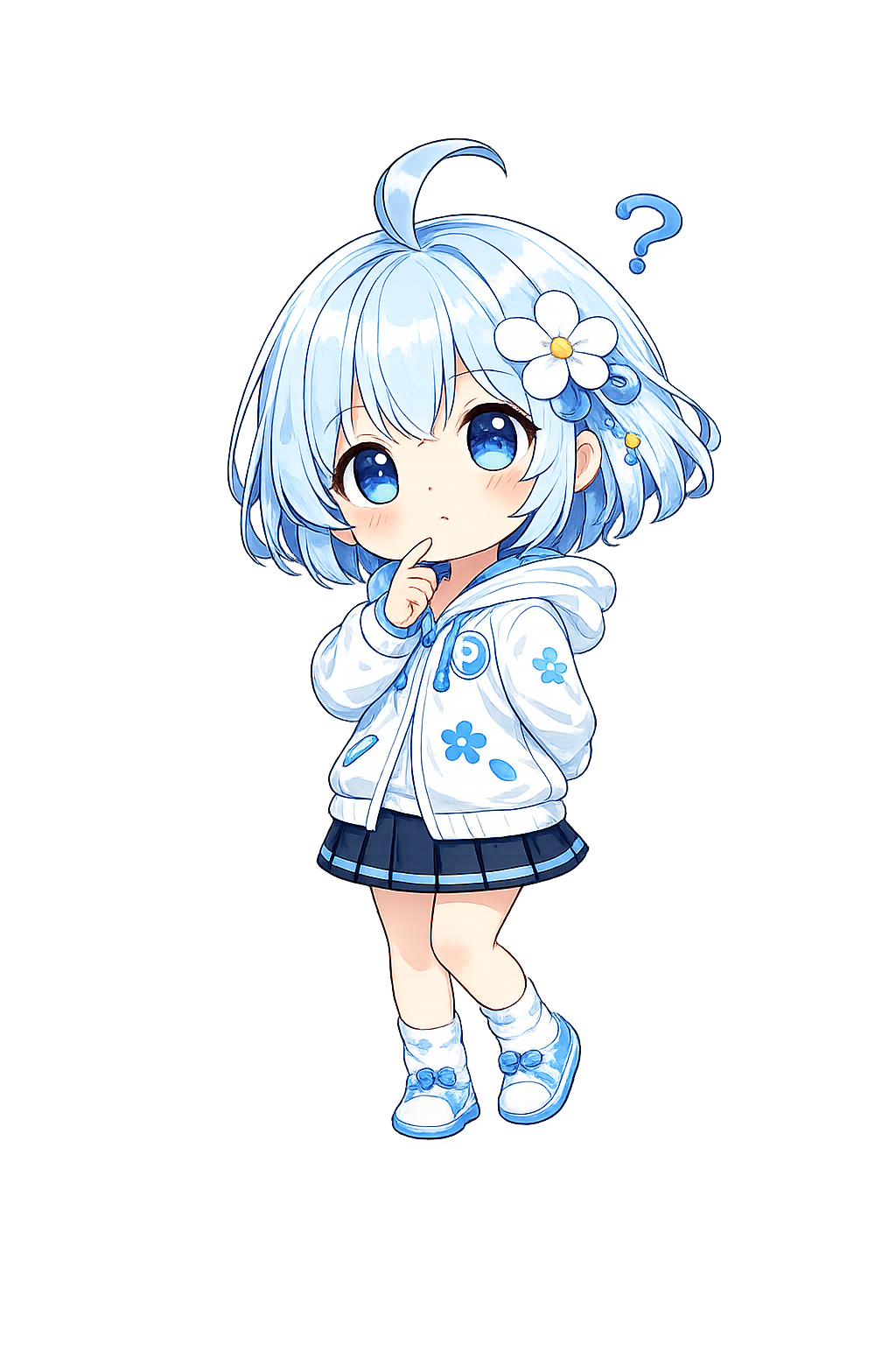 A curious chibi version of Pommi